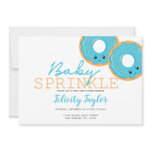 Saupoudrer le Baby shower Blue Twin Boys
