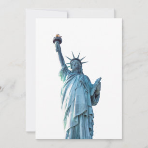 Faire-part Statue de la liberté
