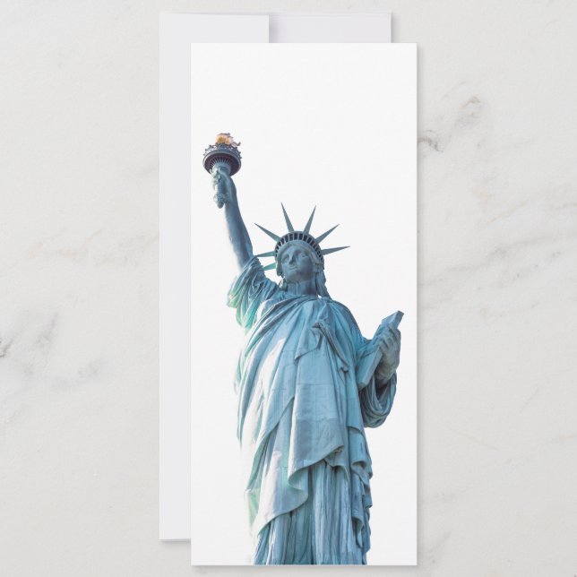Faire-part Statue de la liberté (Devant)
