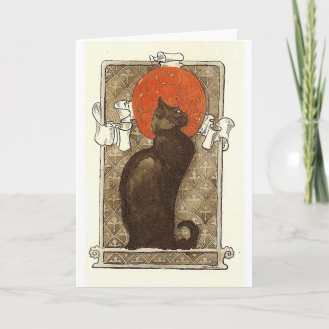 Faire-part Steinlein's Cat - Art Nouveau (Devant)
