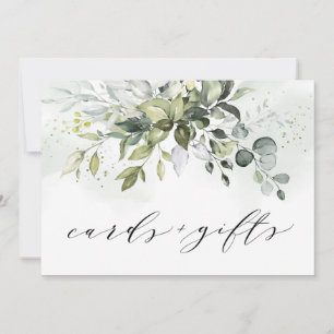 Faire-part Symbole Mariage Dusty Blue Green Card and Gifts