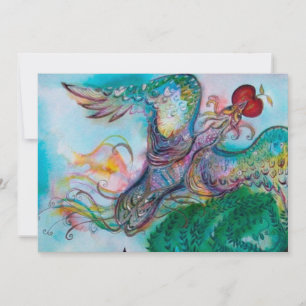 Faire-part TALE DE FOYER TURQUE / PHOENIX AVEC POMME, or