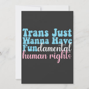 Faire-part Trans veut juste avoir des droits humains fondamen