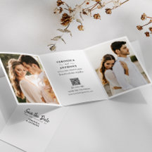 Modern Save the Date Mariage photo