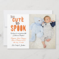 Trop mignon Pour Parler Halloween Photo Nouveau bé