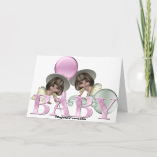 Faire-part twin girls, MagickalDreams.com