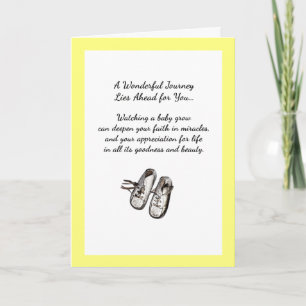 Faire-part Un merveilleux voyage se prépare pour vous...Nouve