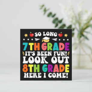 Faire-part Une si longue 7e année regardez dehors 8e année Gr
