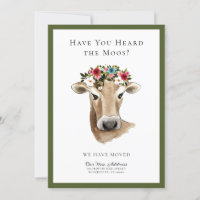 Vache mignonne simple Nous avons déplacé une nouve