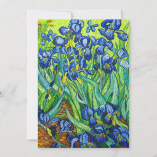 Faire-part Van Gogh Irises