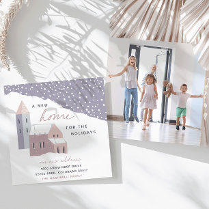 Faire-part Village de neige   Nouvelle maison pour les vacanc