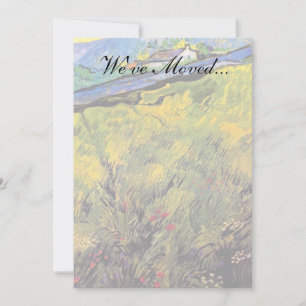 Faire-part Vincent Van Gogh - Champ De Blé De Printemps