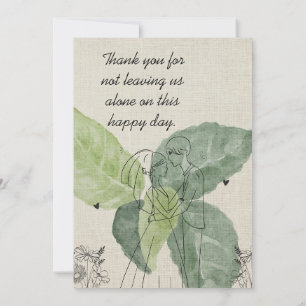 Faire-part Vintage Floral Rustic Mariage