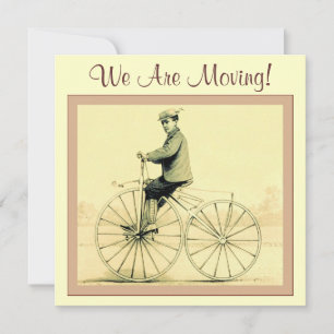 Faire-part Vintage ~ Nous Avons Déménagé!