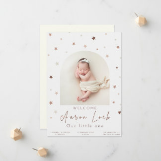 Faire-part Voici Notre Petit Miracle : [Nom Du Bébé]