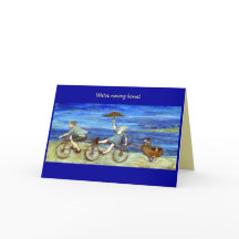 Voyage par Tandem Bicycle Moving Home