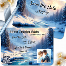 Winter Wonderland Enregistrer la date