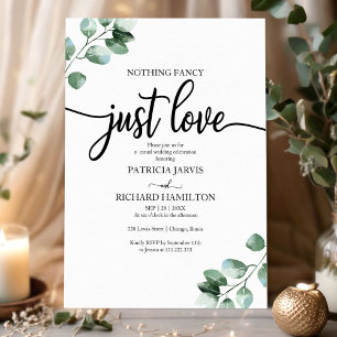 Faire Simple Mariage Verdure Budget Cartes d'Invit