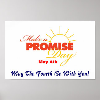 Faire Une Promesse Poster Du Jour — Puisse Le Quar