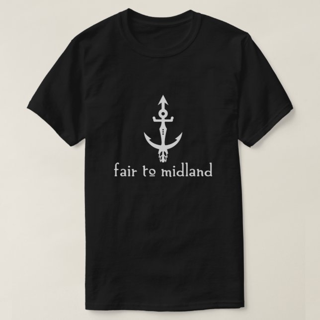 Fairer bis mittlerer Anker T-Shirt (Design vorne)