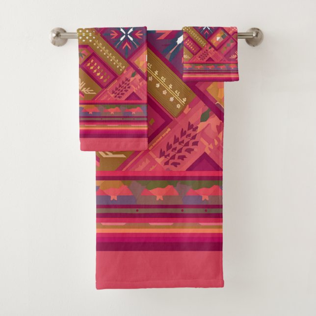 Fairer Entwurf Badhandtuch Set (Insitu)