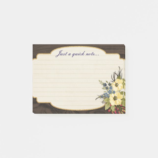 Fairest Beauty Post-It-Notes Post-it Klebezettel (Vorderseite)