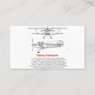 Fairey Fantome Business Card Visitenkarte