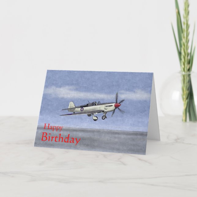 Fairey Firefly Birthday Card Karte (Vorderseite)