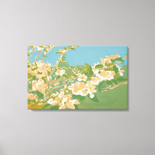 Fairfield Porter - APPLE BLOSSOMS II 1974 Leinwanddruck