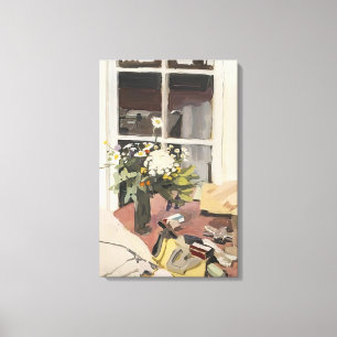 Fairfield Porter - IMMER NOCH LEBEN MIT STAPLER 19 Leinwanddruck