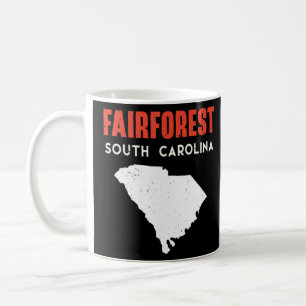 Fairforest South Carolina USA Staat Amerika Reisen Kaffeetasse