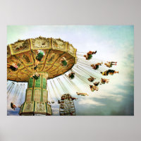 Fairground Swing Poster