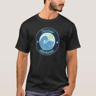 Fairhope Al Alabama Souvenir Nautical Surfer Graph T-Shirt