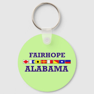 Fairhope Flaggen-Schlüsselanhänger Schlüsselanhänger