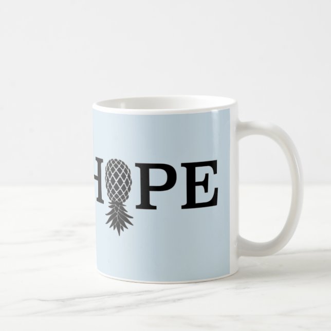 Fairhope - Oberseite - unten Ananas-Kaffee-Tasse Kaffeetasse (Rechts)