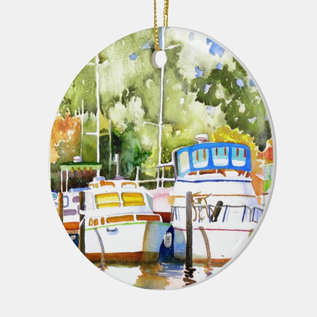 Fairhope Yachtclub Keramikornament (Links)