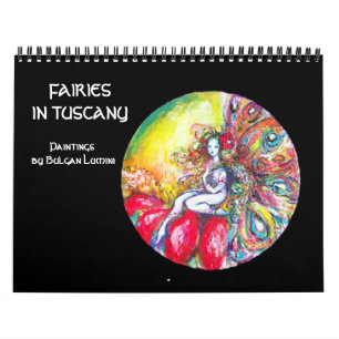 FAIRIEN IN DER TUSKANIE 2017 Fantasy Fine Art Kalender