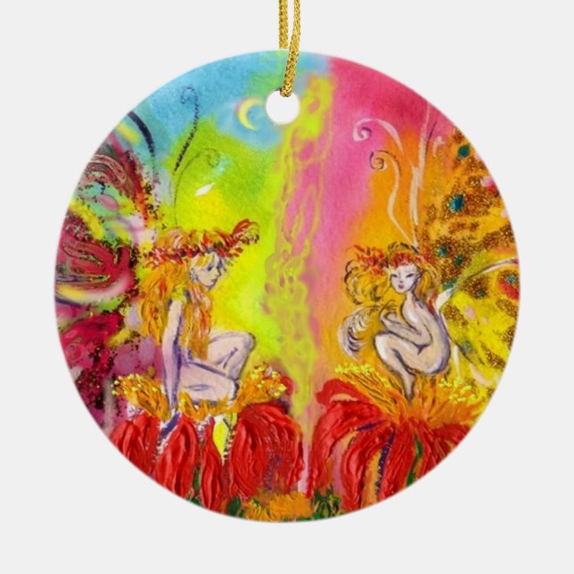 FAIRIEN VON DAWN KERAMIKORNAMENT (Vorne)