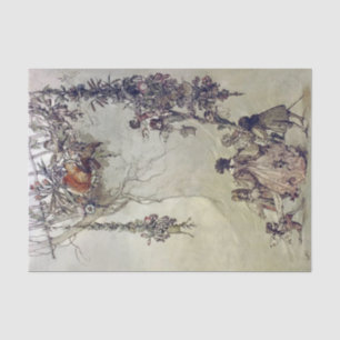 "Fairies Ascent" von A Duncan Carse Seidenpapier