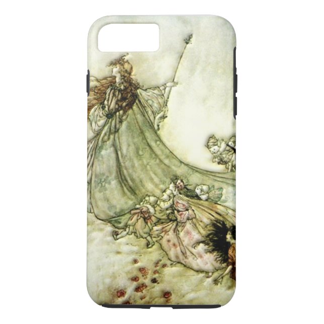 Fairies Away - Arthur Rackham Case-Mate iPhone Hülle (Rückseite)