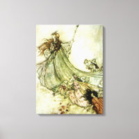 Fairies Away - Arthur Rackham