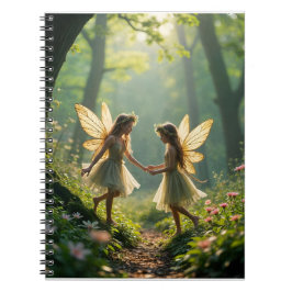 Fairies im Play-Notebook Notizblock