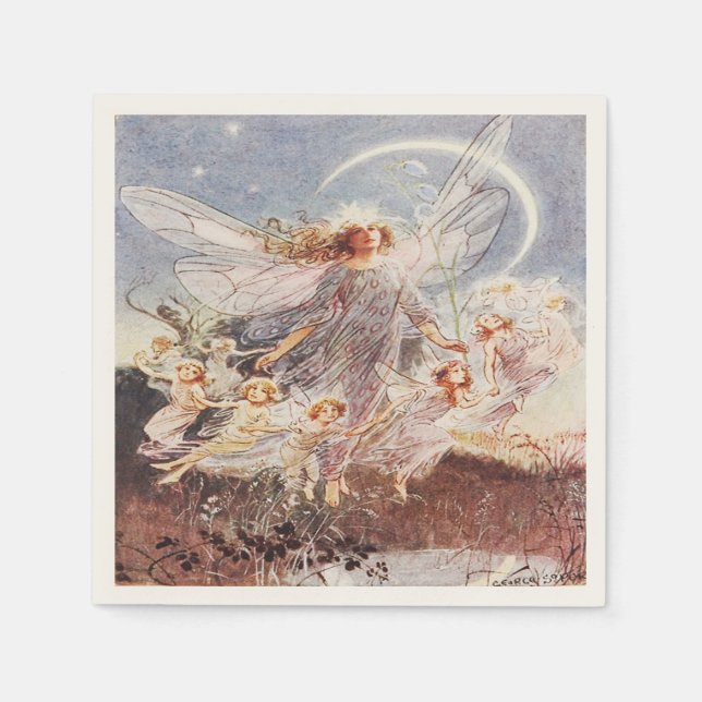 Fairies Napkins Serviette (Vorderseite)