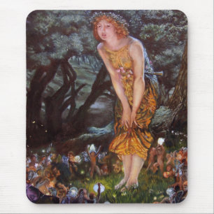 Fairies on a Midsommer Night in Girls Dream Mousepad