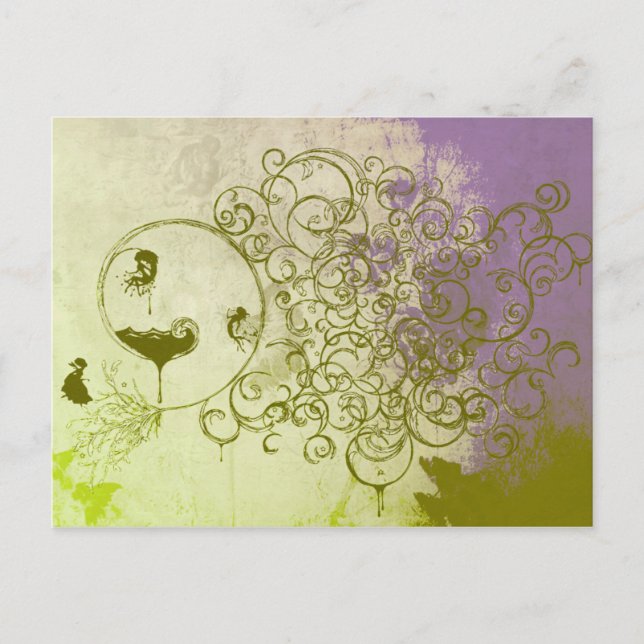 Fairies Postkarte (Vorderseite)