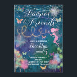Fairies und Friends Einladung zum Geburtstag<br><div class="desc">Fairies und Freunde verzaubern zum Geburtstag</div>