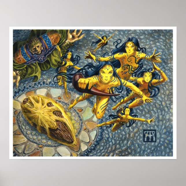 Fairies-Wolke Poster (Vorne)