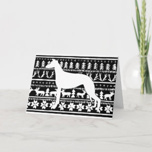 Fairisle Sighthouse Weihnachten Linocut