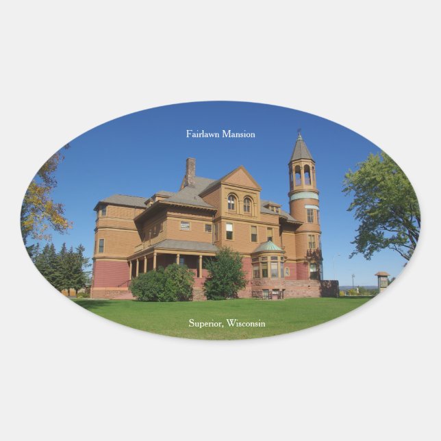 Fairlawn Mansion Aufkleber (Vorderseite)