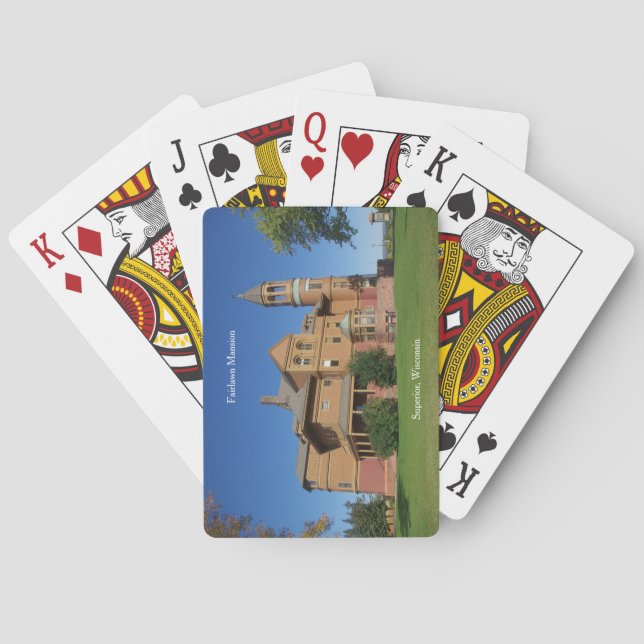 Fairlawn Mansion Spielkarten (Rückseite)